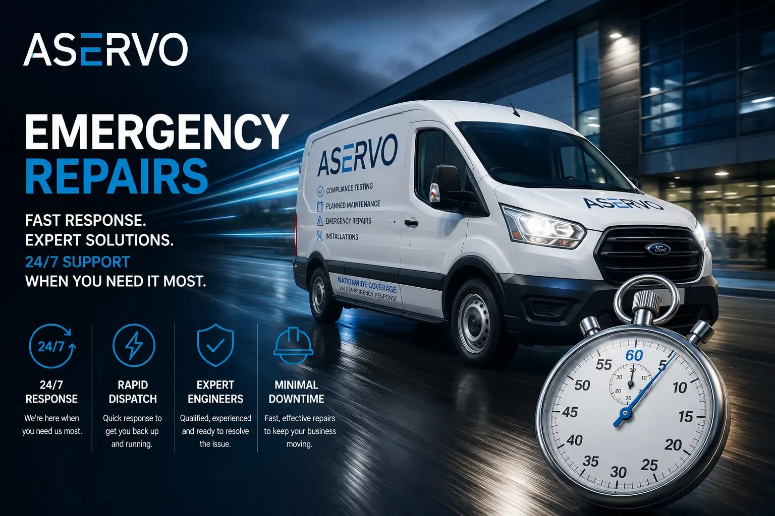 Aservo Emergency Repairs